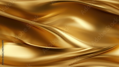 Golden Metallic Elegance