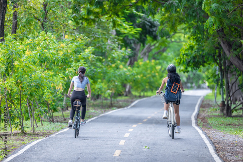 Wallpaper Mural Biker fuse eco-awareness, cycling for fitness, solar for device power, and recycling into lifestyle Torontodigital.ca