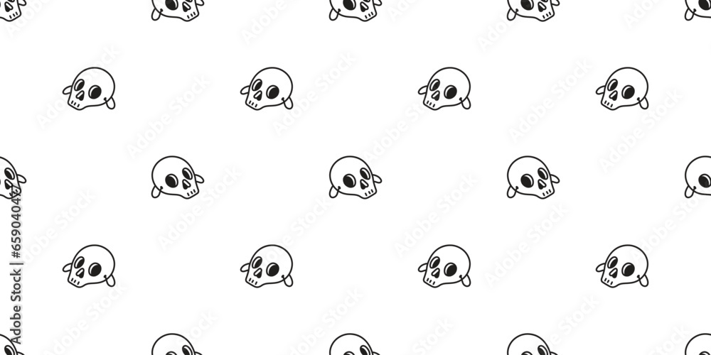 skull seamless pattern Halloween mask ghost spooky bone vector cartoon doodle gift wrapping paper tile background repeat wallpaper scarf isolated devil evil illustration design skull seamless pattern Halloween mask ghost spooky bone vector cartoon doodle gift wrapping paper tile background repeat wallpaper scarf isolated devil evil illustration design