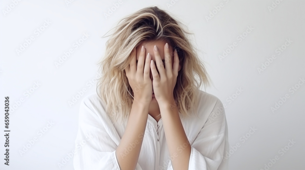Woman with depression photography Woman with depression photography