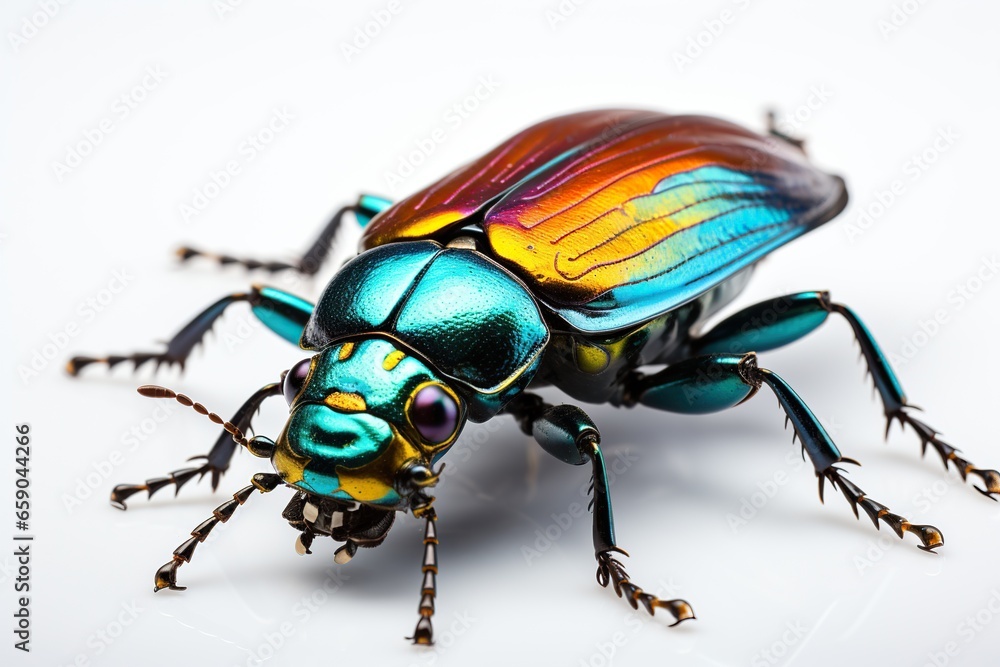 Naklejka premium bug isolated on white