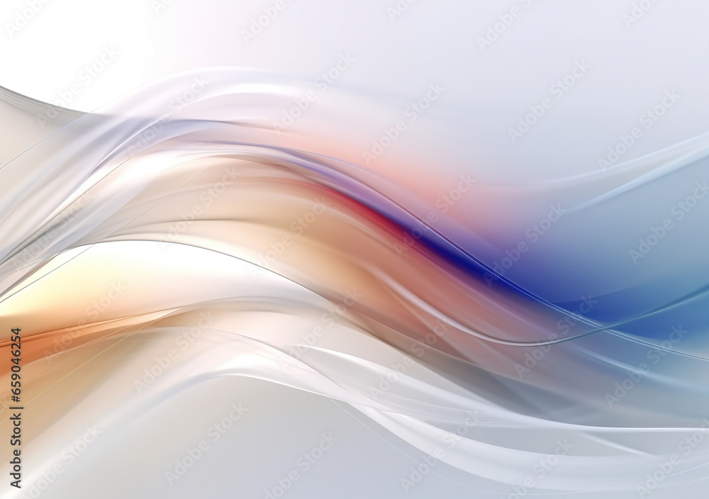 Pastel Dreams: A Dance of Abstract Waves Pastel Dreams: A Dance of Abstract Waves