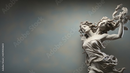 Ancient Greek sculpture background © Pi Pi