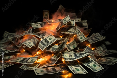 bills on fire photo