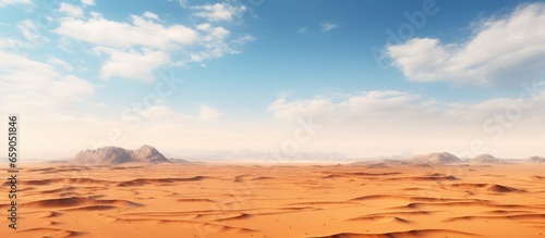 Desert seen from above
