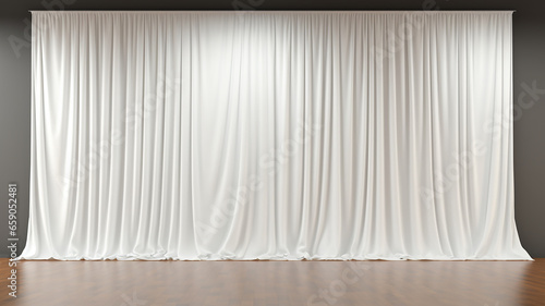 luxury curtain with and warm light background, white and lighten color	