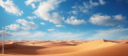 Sam Sand dunes in Rajasthan India beneath a stunning sky