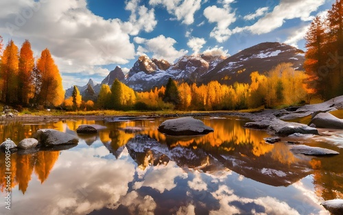 Beautiful natural scenery, landscape