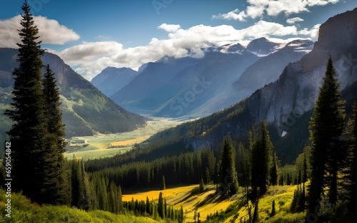 Beautiful natural scenery, landscape