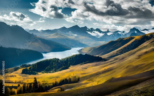 Beautiful natural scenery, landscape