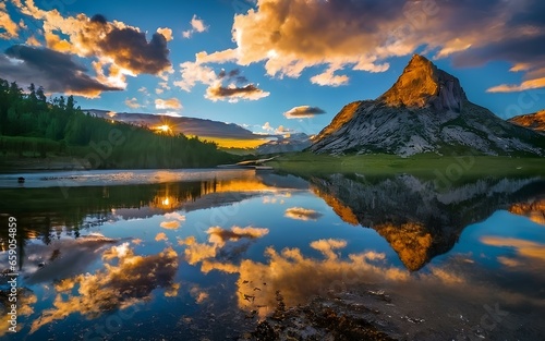 Beautiful natural scenery, landscape