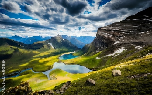Beautiful natural scenery, landscape