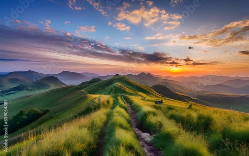 Beautiful natural scenery, landscape