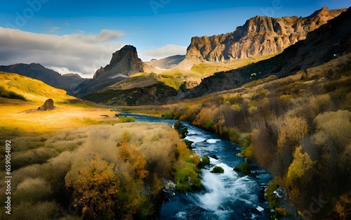 Beautiful natural scenery, landscape