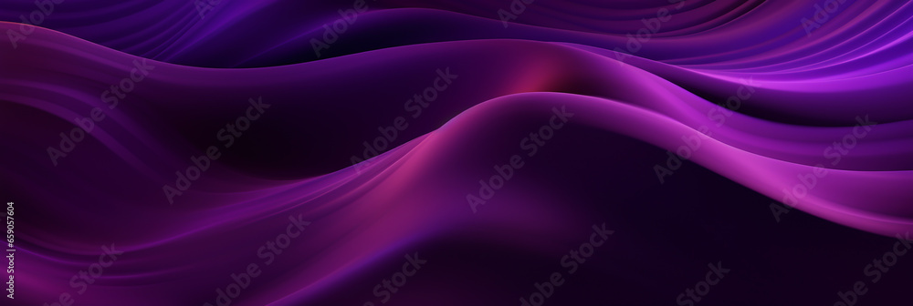 PURPLE ABSTRACT WALLPAPER BACKGROUND WITH WAVES AND SWIRLS. STYLISH DESIGN, HORIZONTAL IMAGE. image created by legal AI PURPLE ABSTRACT WALLPAPER BACKGROUND WITH WAVES AND SWIRLS. STYLISH DESIGN, HORIZONTAL IMAGE. image created by legal AI