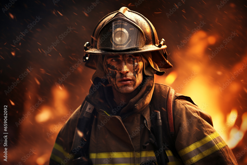 firefighter, he bravely entered the burning building to save lives firefighter, he bravely entered the burning building to save lives