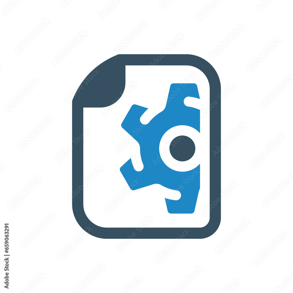engineering document icon vector illustration engineering document icon vector illustration