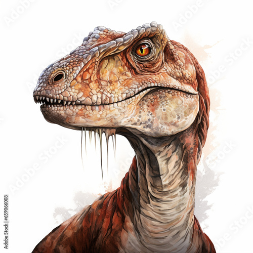 dinosaur portrait
