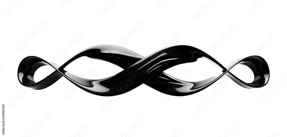 Infinity symbol on a light transparent background. PNG file. Generative artificial intelligence Infinity symbol on a light transparent background. PNG file. Generative artificial intelligence