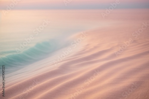 waves on the beach © phetchara