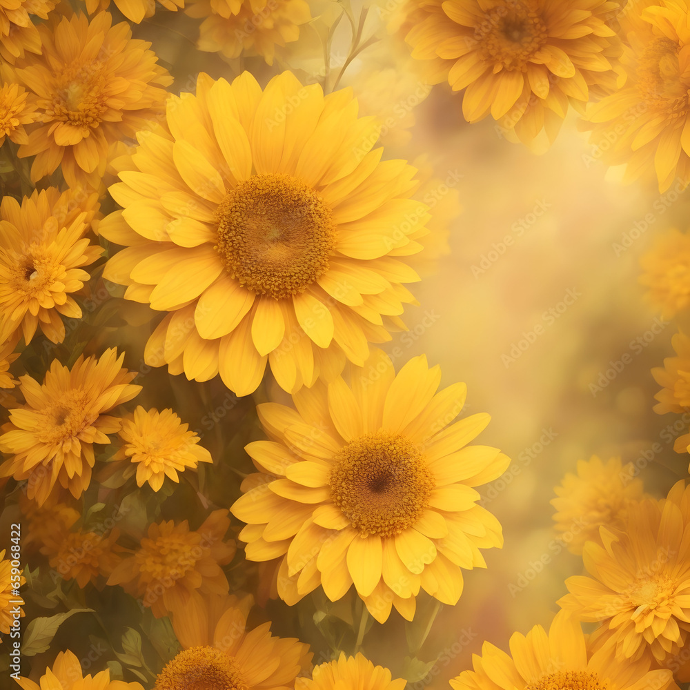 yellow flowers background yellow flowers background