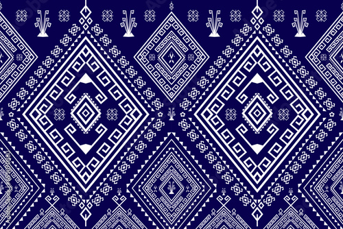 Abstract ethnic geometric pattern design for background or wallpaper,other print,Vector illustration embroidery style