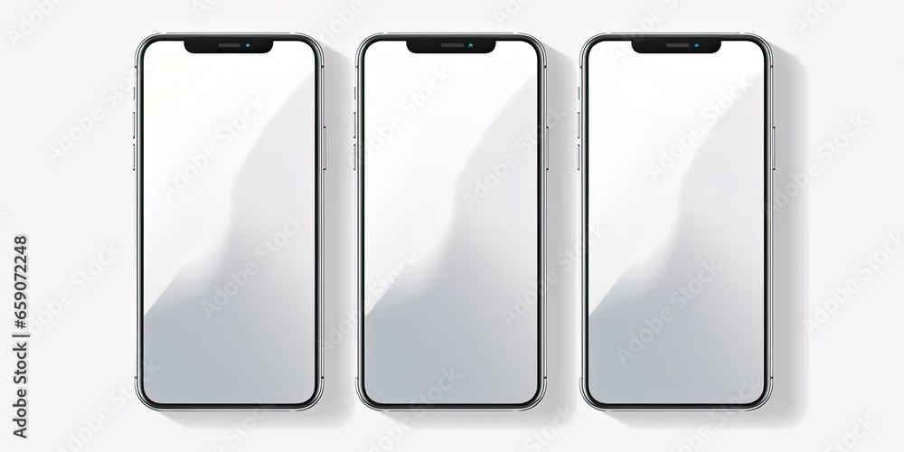 Mobile phone with abstract background for wallpaper. Generative AI Mobile phone with abstract background for wallpaper. Generative AI