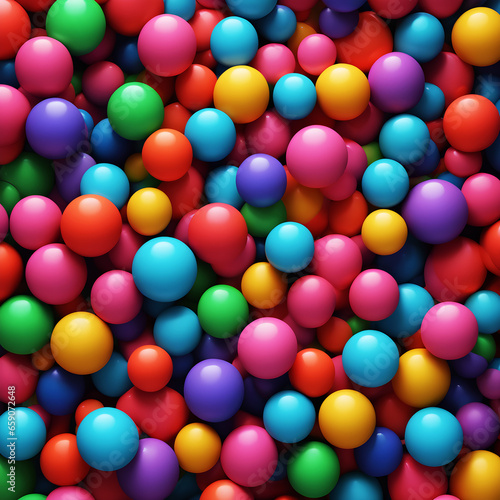colorful ball background