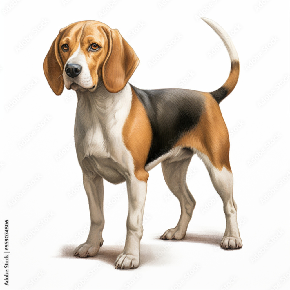 beagle portrait beagle portrait