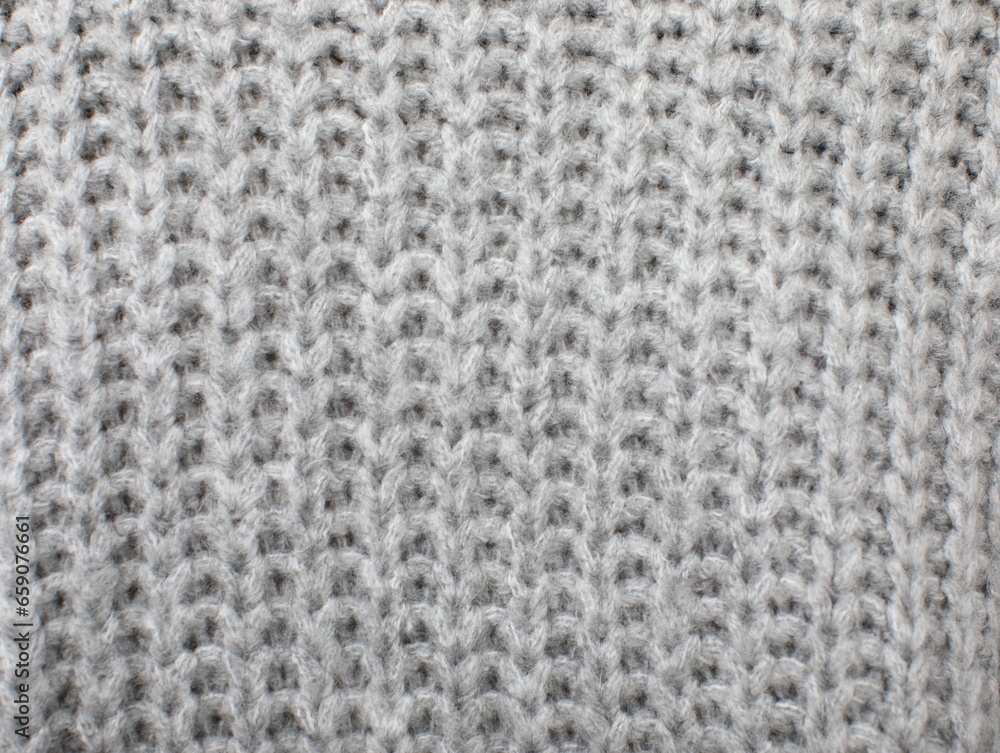 Close up of fabric gray color cloth Close up of fabric gray color cloth