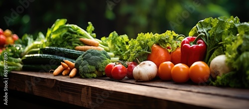 Garden grown vegetables that are fresh and organic