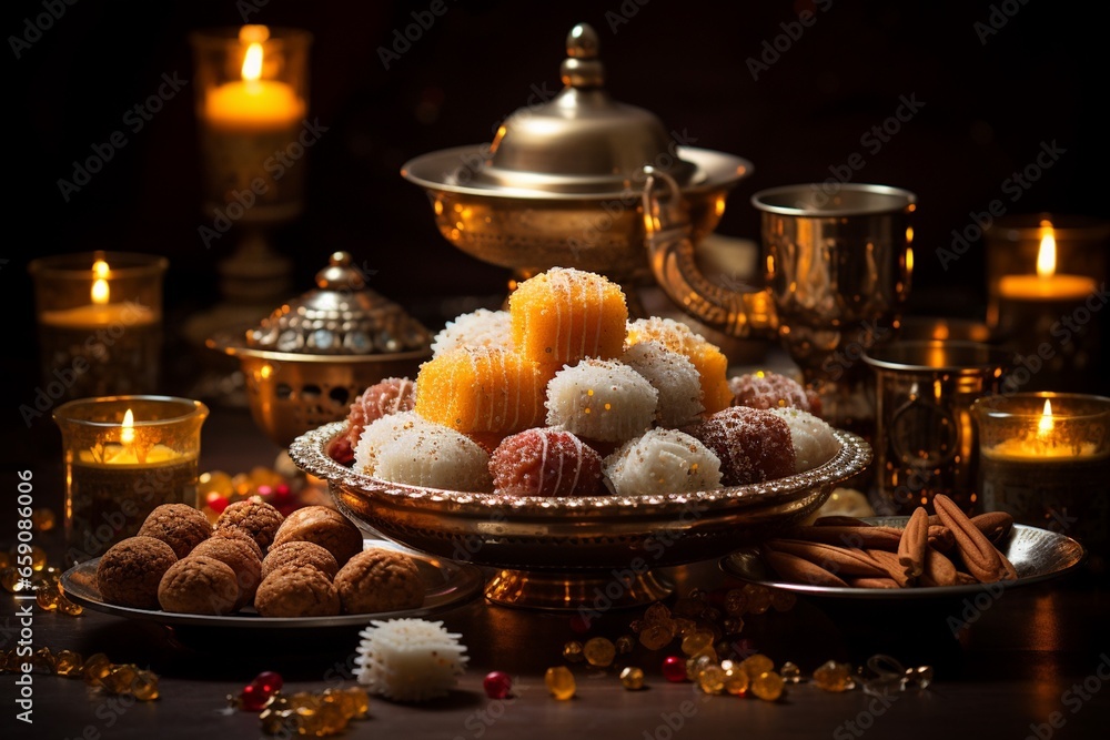 Diwali Sweets Extravaganza, Crafted with Generative AI