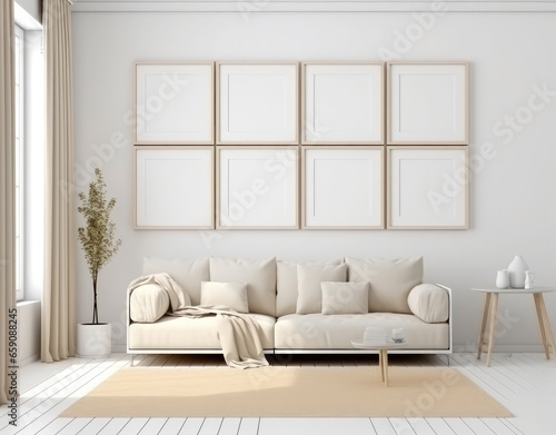 Living room  Large paintings  Blank canvas  Wall art 