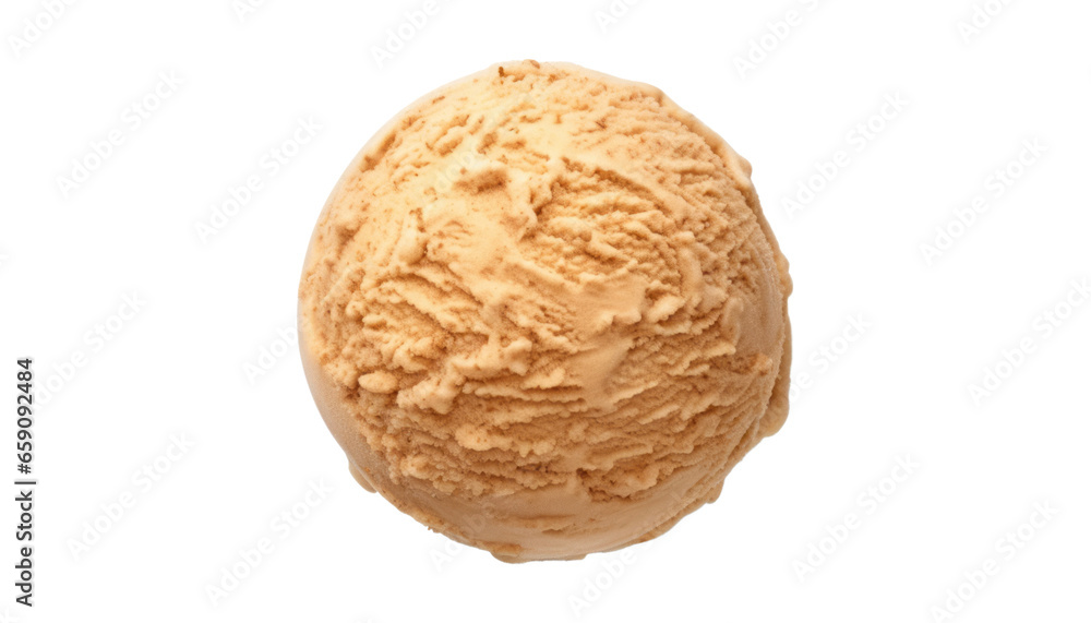 vanilla ice cream isolated on transparent background cutout vanilla ice cream isolated on transparent background cutout