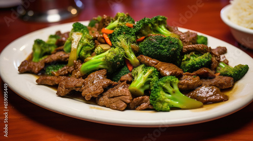 beef and broccoli stir fry in Chinese style