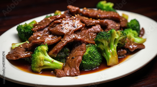 beef and broccoli stir fry in Chinese style