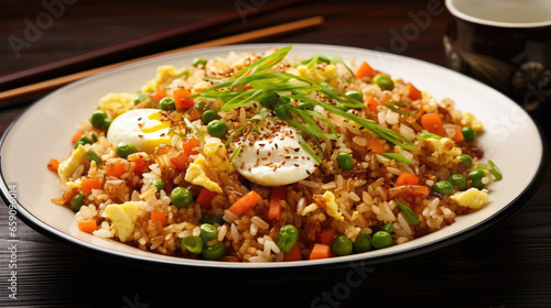 Chahan Yakimeshi Japanese fried rice dish