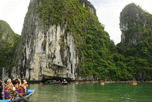 Ha Long Bay in Hanoi  Vietnam -                                    