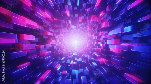 abstract background with purple rays dynamic