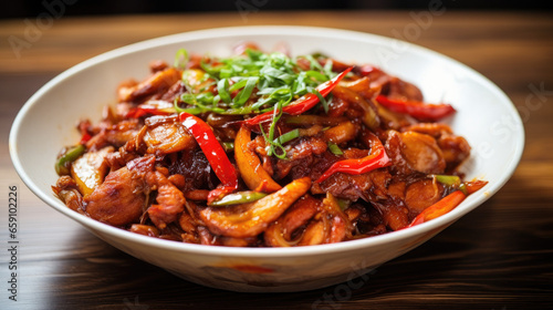 spicy thai spicy chicken