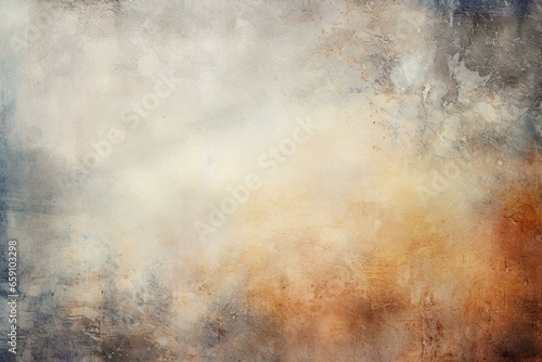 Aesthetic grunge backdrop in abstract style exhibiting muted and gentle shades. Generative AI