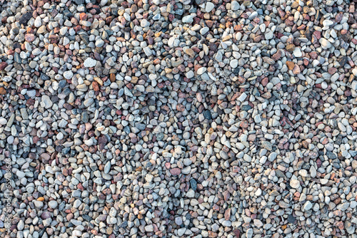Obraz na płótnie Beautiful texture of the pebbles in the garden. w salonie
