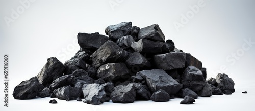 A large amount of coal
