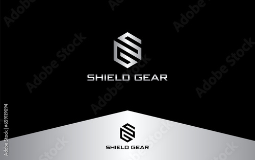 Leter SG monogram logo vector