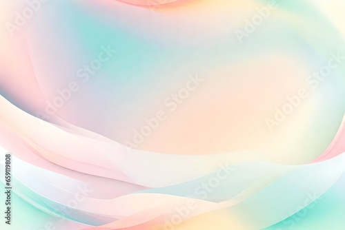A captivating composition of featuring soft, pastel-colored backgrounds - AI Generative