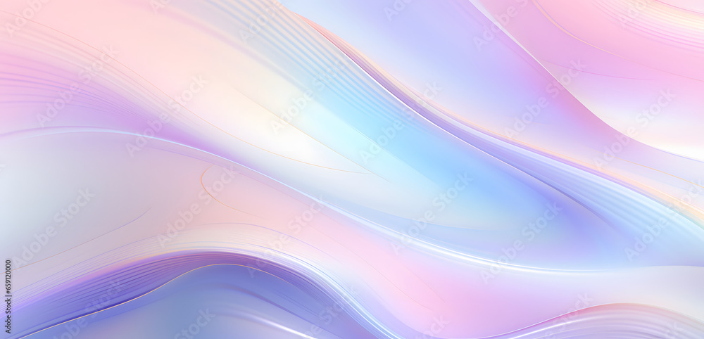 Elegant pastel-colored abstract background with a wave-like motion, perfect for design projects seeking a serene visual element Elegant pastel-colored abstract background with a wave-like motion, perfect for design projects seeking a serene visual element