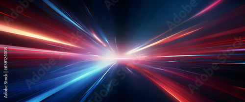 Speed of Light: Dynamic Streaks of Color Background