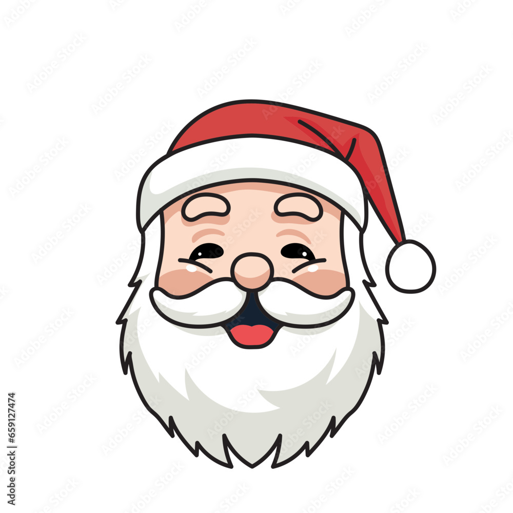 Vector Illustration of Santa Claus Vector Illustration of Santa Claus