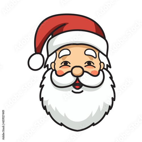 Vector Illustration of Santa Claus