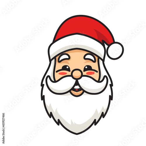 Vector Illustration of Santa Claus